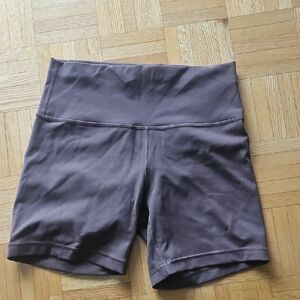 lululemon athletica Brown Bike Shorts